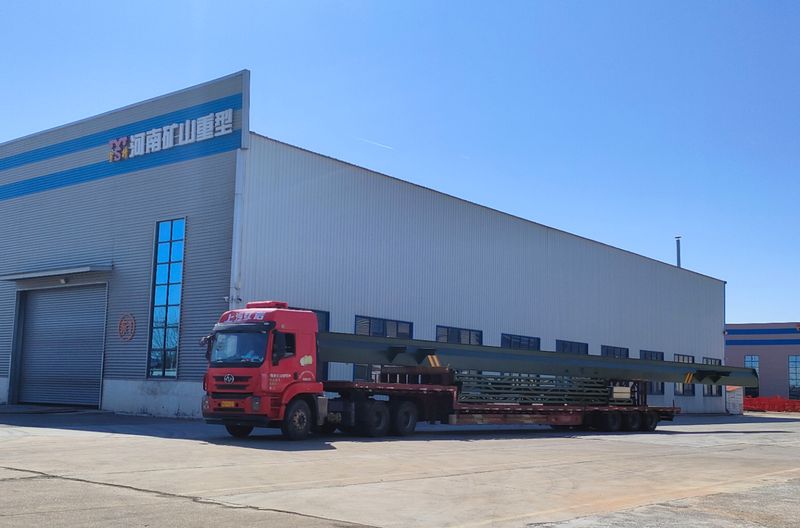 電動(dòng)葫蘆門式起重機(jī) MHxh5t17.9m 制作完成，發(fā)往南京交付客戶使用